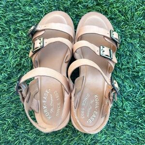 Kork-Ease, natural vachetta color, size 7/38